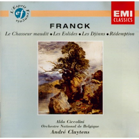 FRANCK - Cluytens - Le chasseur maudit, poème symphonique pour orchestre..